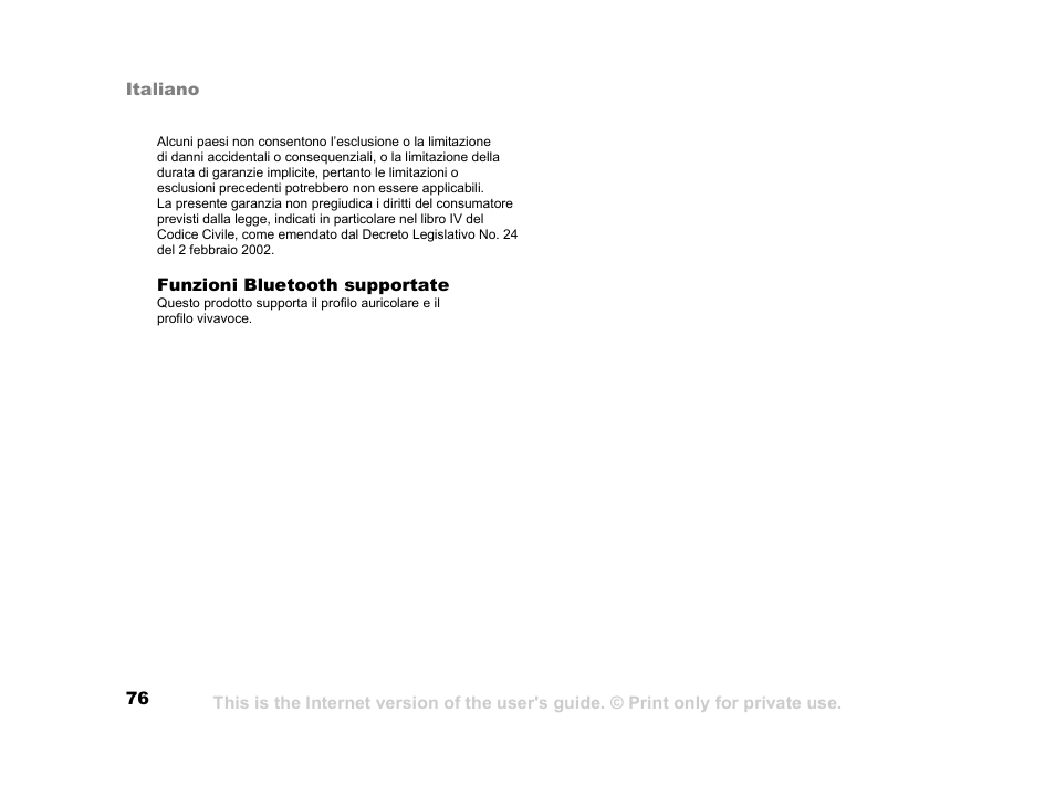 Sony Ericsson HCB-400 User Manual | Page 77 / 116