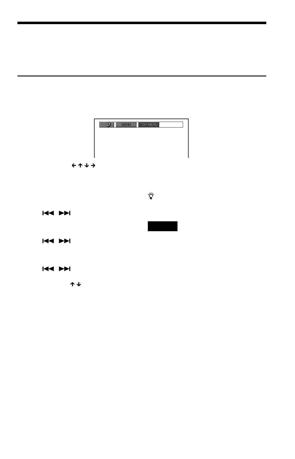 L1 - guide to the ‘bravia sync’ display, Guide to the ‘bravia sync’ display, Bravia sync’ display | Sony Ericsson DVP-NS708H User Manual | Page 13 / 72