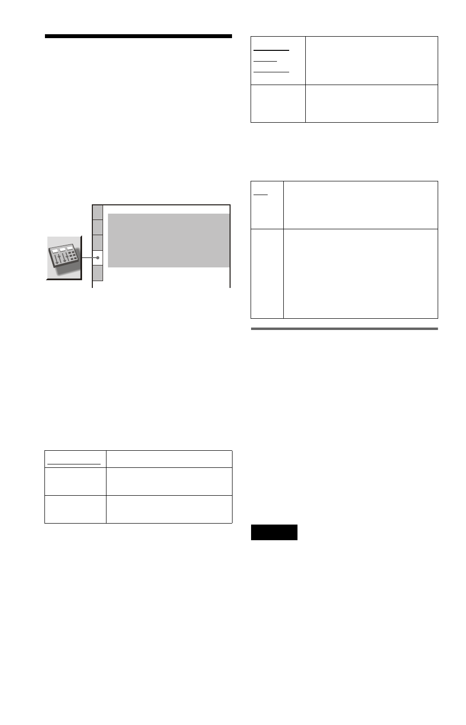 L1 - settings for the sound (audio setup), Settings for the sound (a, Settings for the sound | Setting the digital output signal, Audio setup) | Sony Ericsson DVP-NS708H User Manual | Page 60 / 72