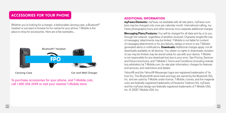 Accessories for your phone | Sony Ericsson Amber TM1515 User Manual | Page 27 / 29