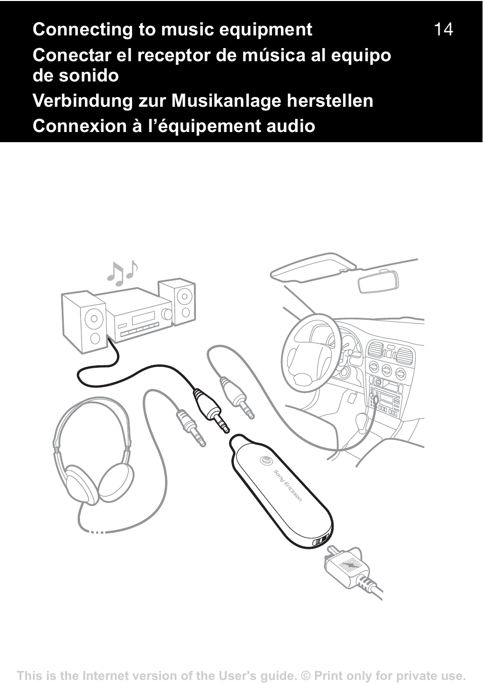 Sony Ericsson MBR-100 User Manual | Page 14 / 30