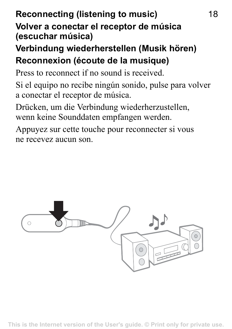 Sony Ericsson MBR-100 User Manual | Page 18 / 30