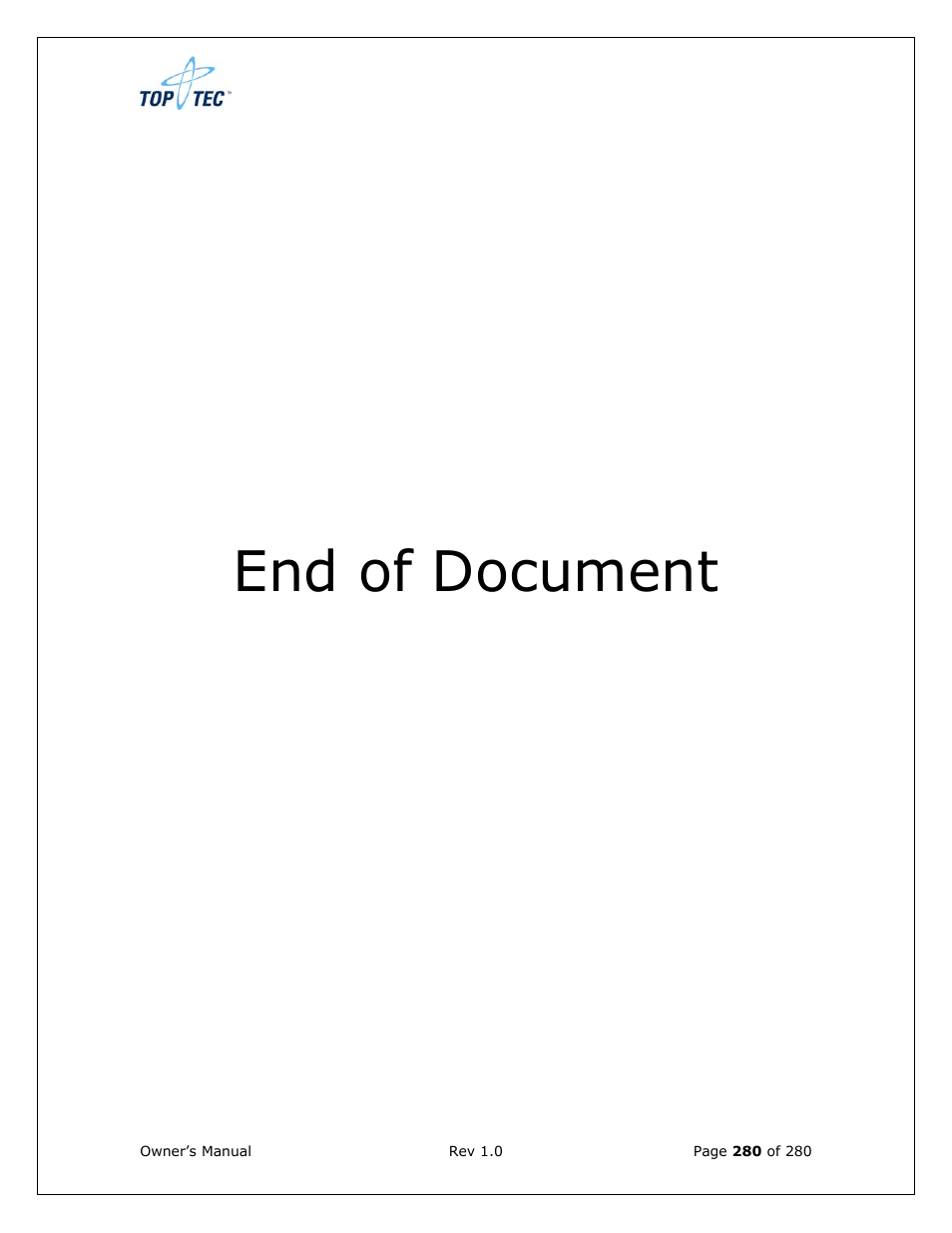 End of document | Sony Ericsson TT4031 (SE-GM29) User Manual | Page 280 / 280