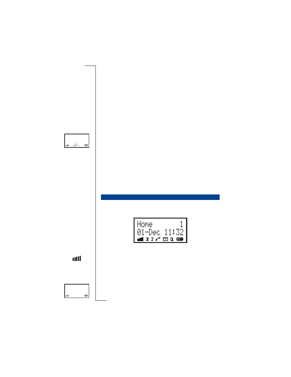 Receiving a call, Switching off, Information on display | Signal strength, Base station name | Sony Ericsson cordless 260 User Manual | Page 19 / 127