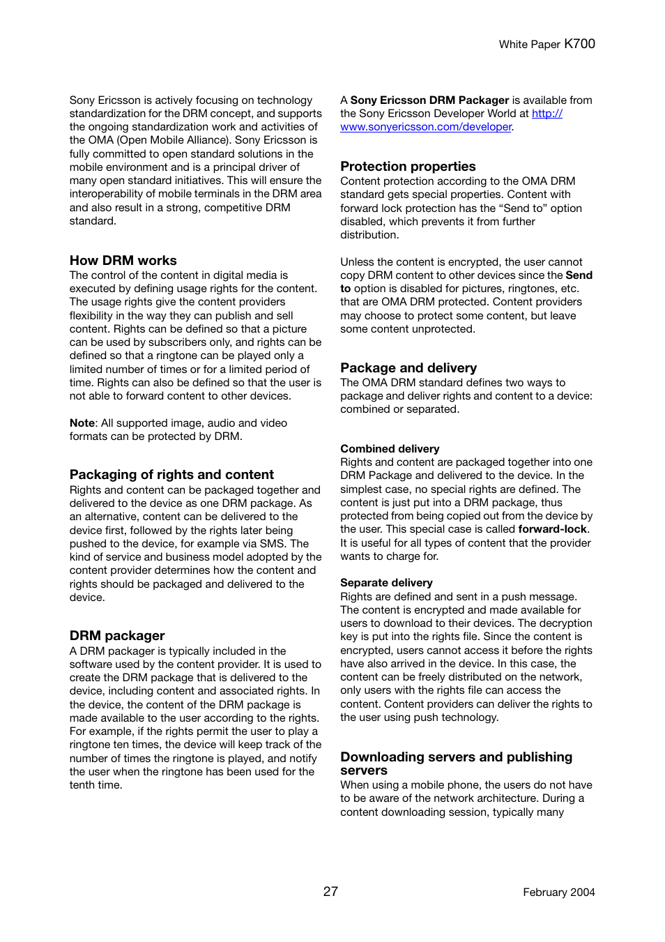 Sony Ericsson K700 User Manual | Page 27 / 62