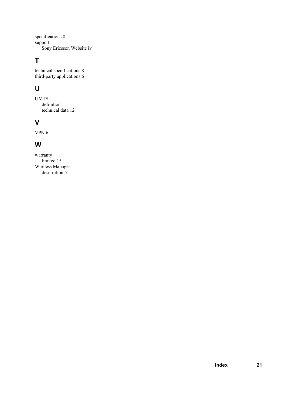 Sony Ericsson PC300 User Manual | Page 25 / 25