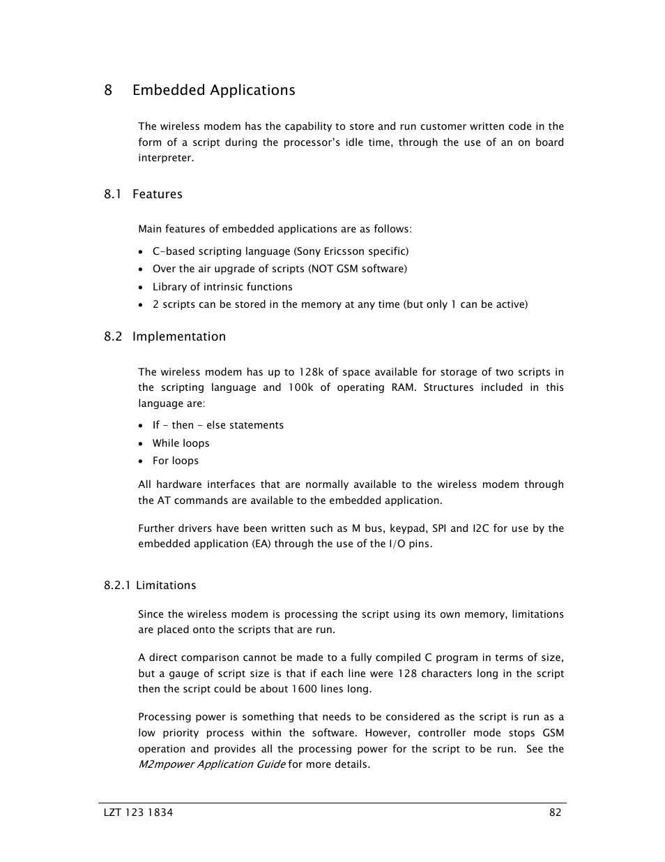 8 embedded applications | Sony Ericsson GR64 User Manual | Page 82 / 91