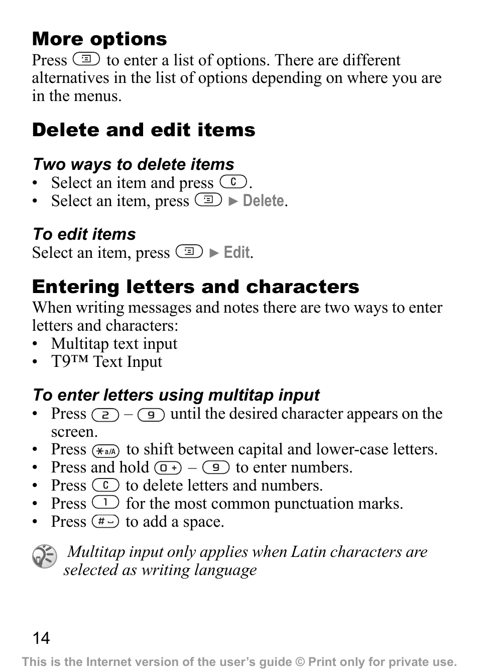 Sony Ericsson J200c User Manual | Page 16 / 92