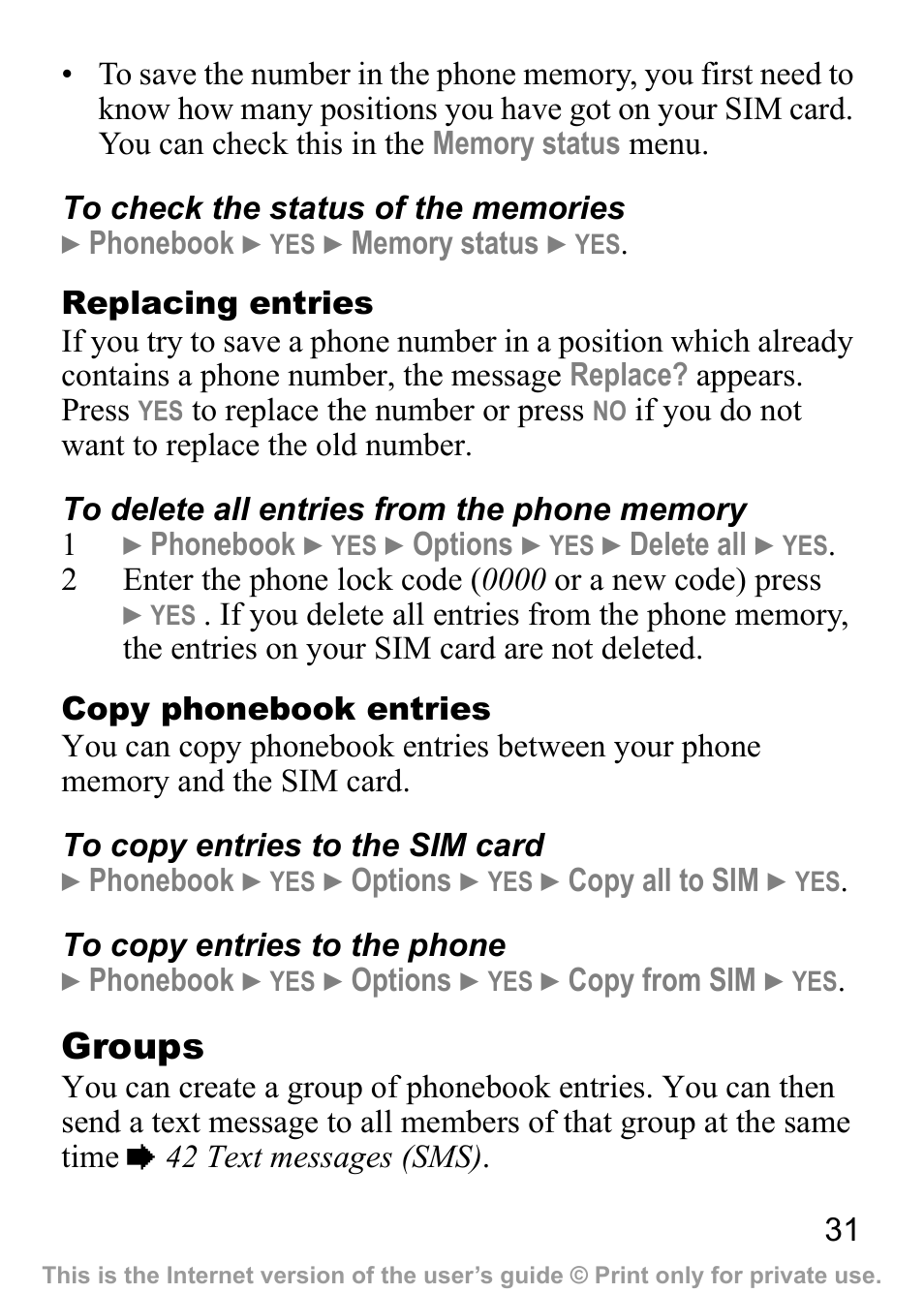 Sony Ericsson J200c User Manual | Page 33 / 92