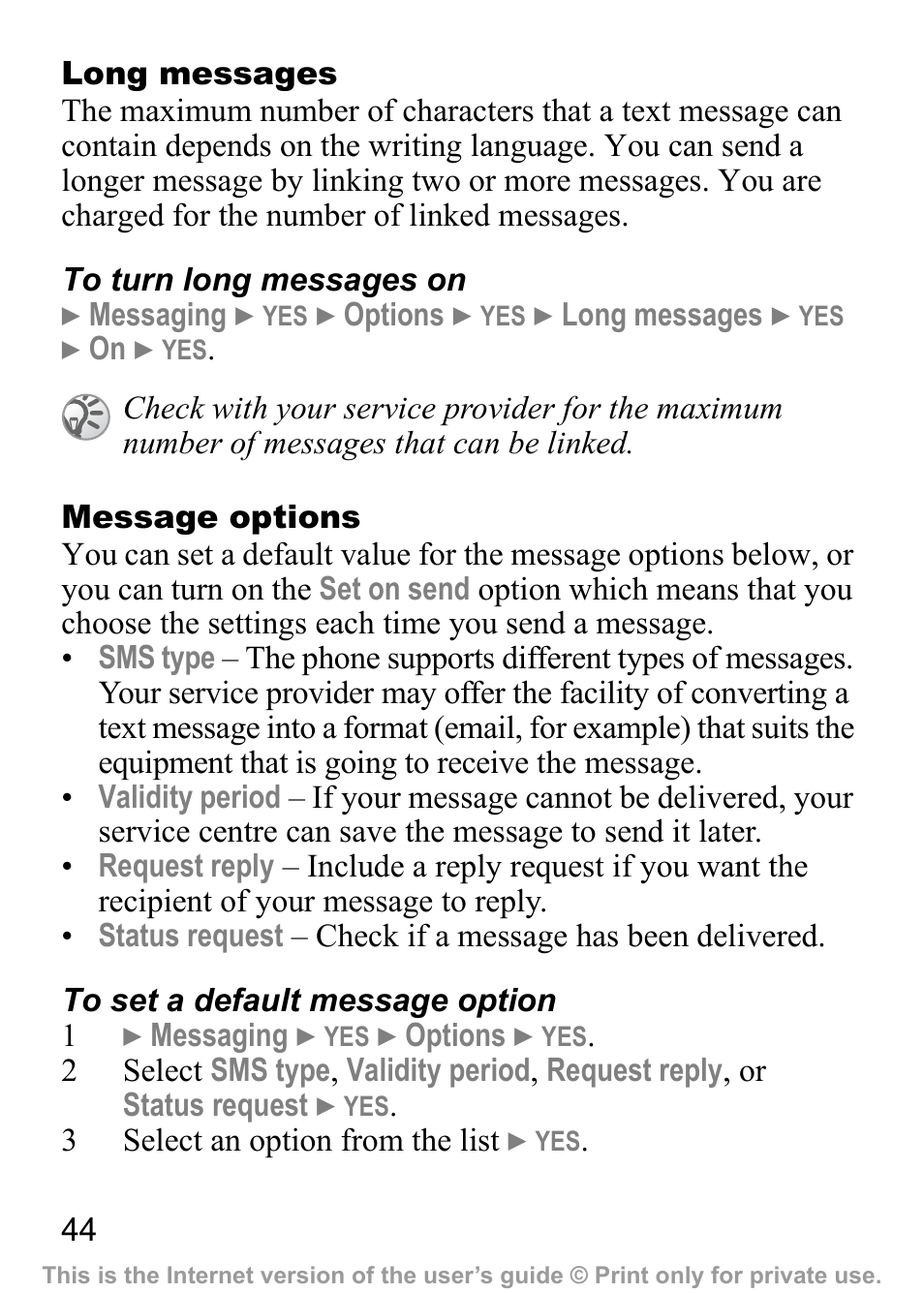 Sony Ericsson J200c User Manual | Page 46 / 92