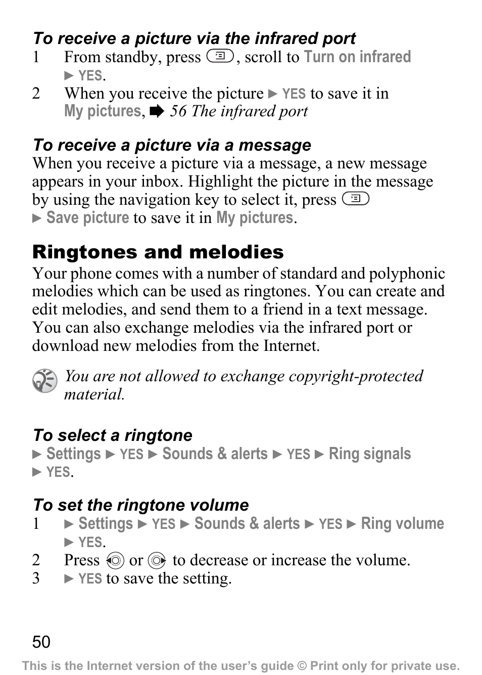 Sony Ericsson J200c User Manual | Page 52 / 92