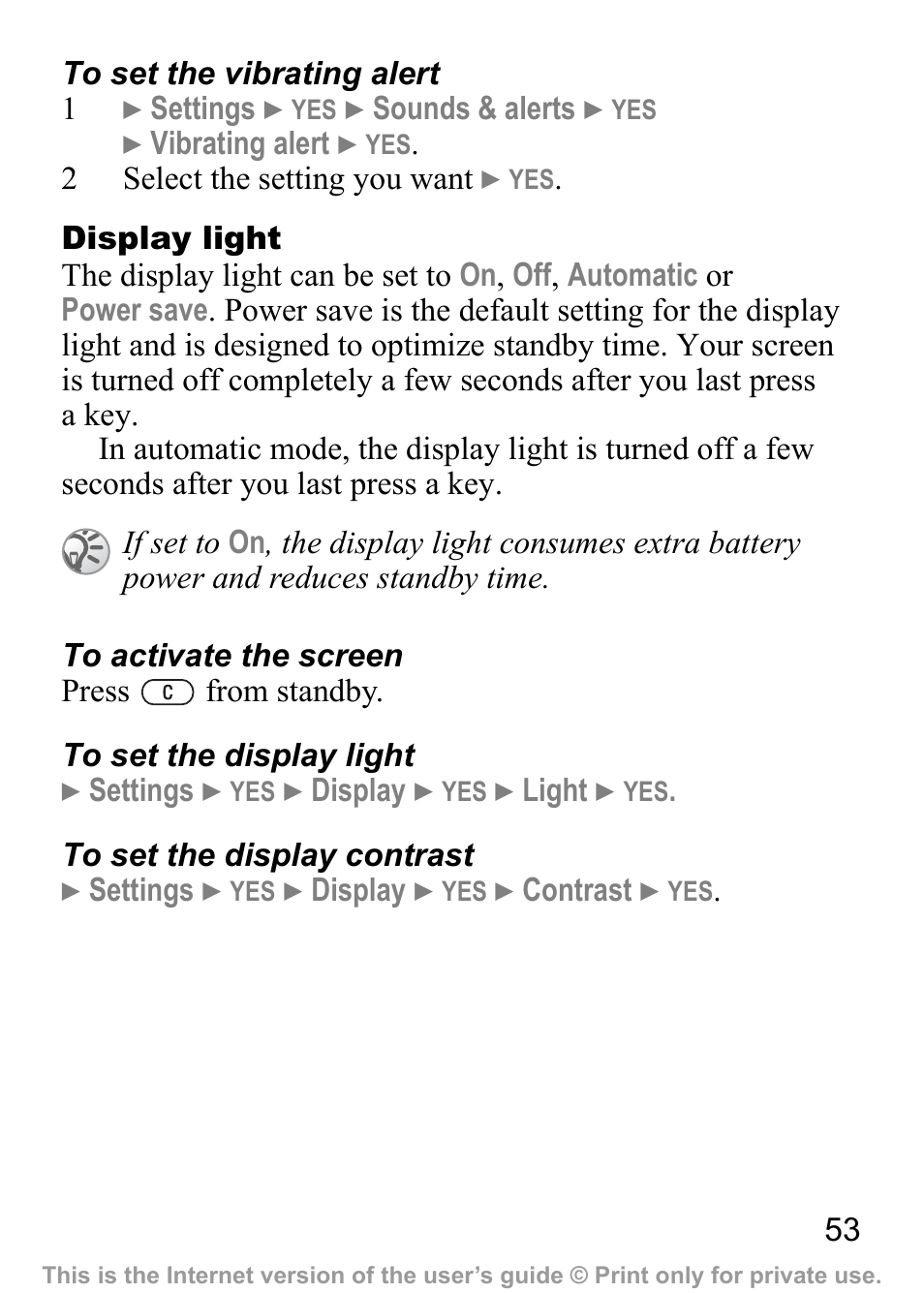 Sony Ericsson J200c User Manual | Page 55 / 92