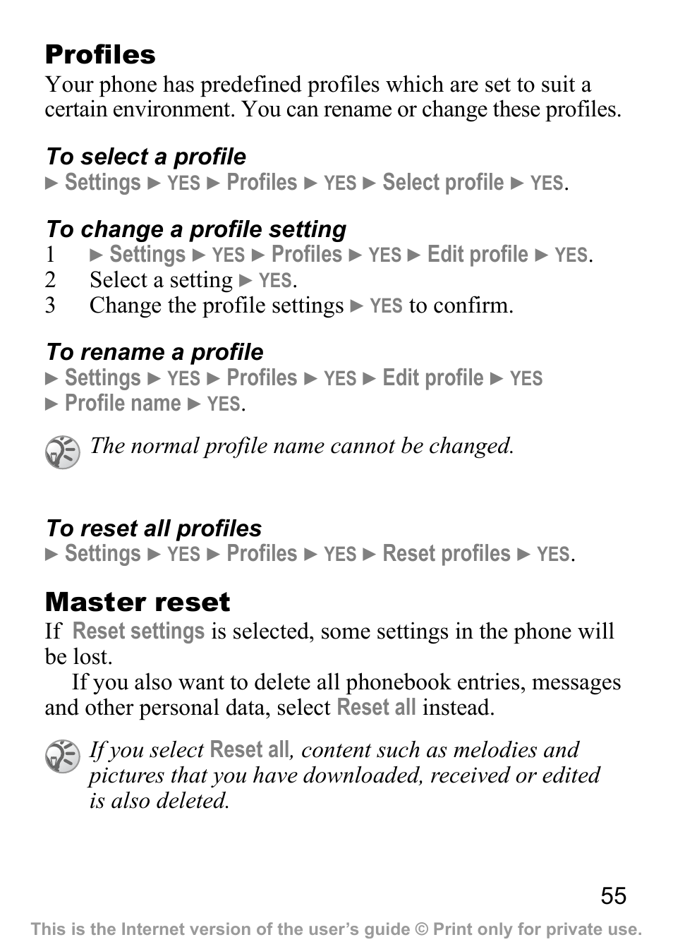 Sony Ericsson J200c User Manual | Page 57 / 92