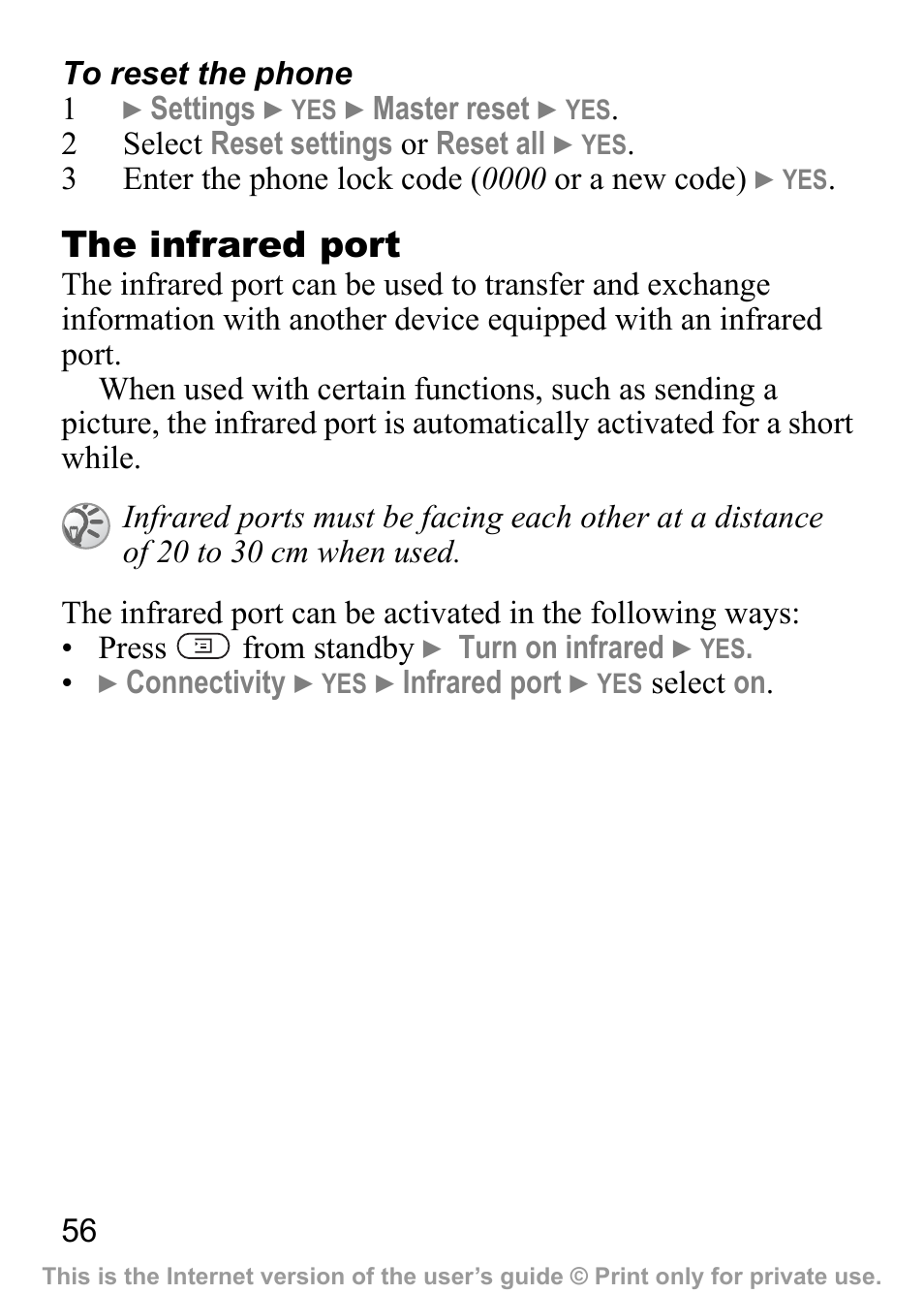 Sony Ericsson J200c User Manual | Page 58 / 92