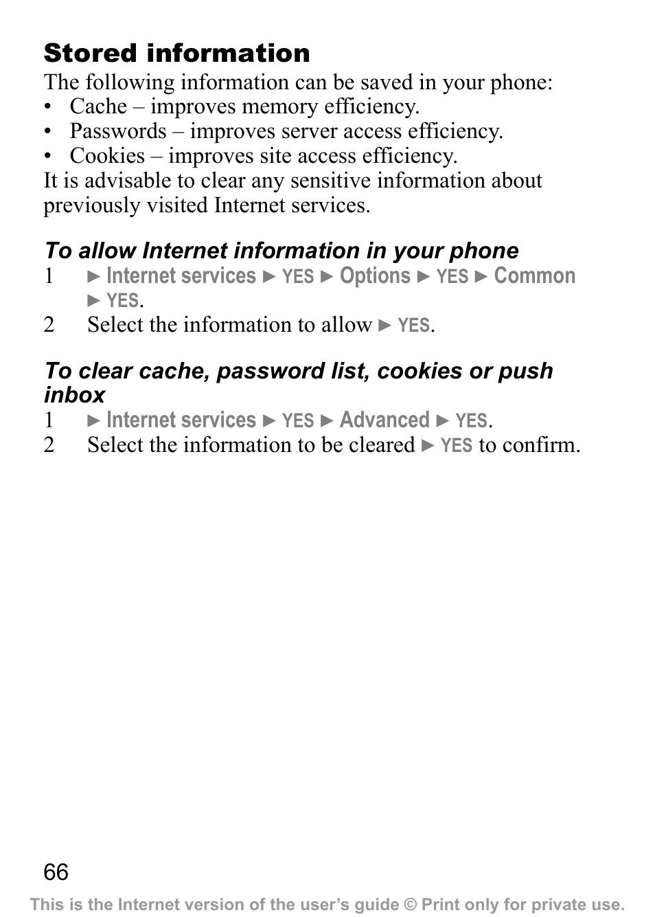 Sony Ericsson J200c User Manual | Page 68 / 92