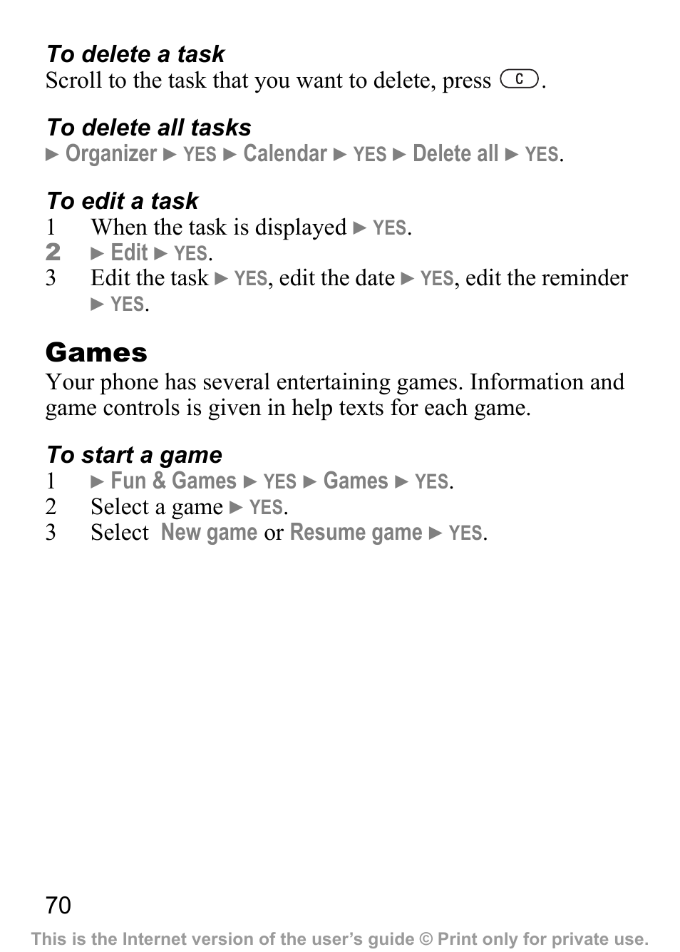 Sony Ericsson J200c User Manual | Page 72 / 92