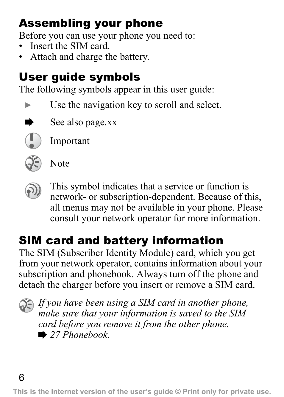 Sony Ericsson J200c User Manual | Page 8 / 92