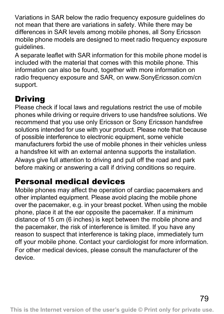 Sony Ericsson J200c User Manual | Page 81 / 92