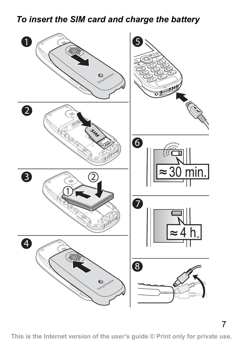 Sony Ericsson J200c User Manual | Page 9 / 92
