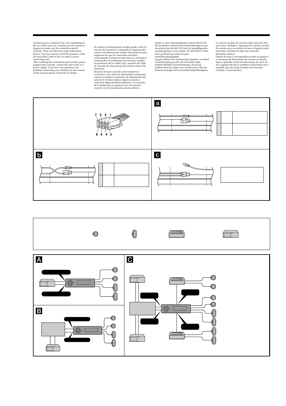 Sony Ericsson XR-C7500RX User Manual | Page 9 / 52