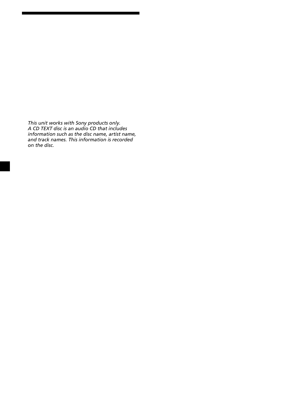 2welcome | Sony Ericsson CDX-CA690X User Manual | Page 2 / 80