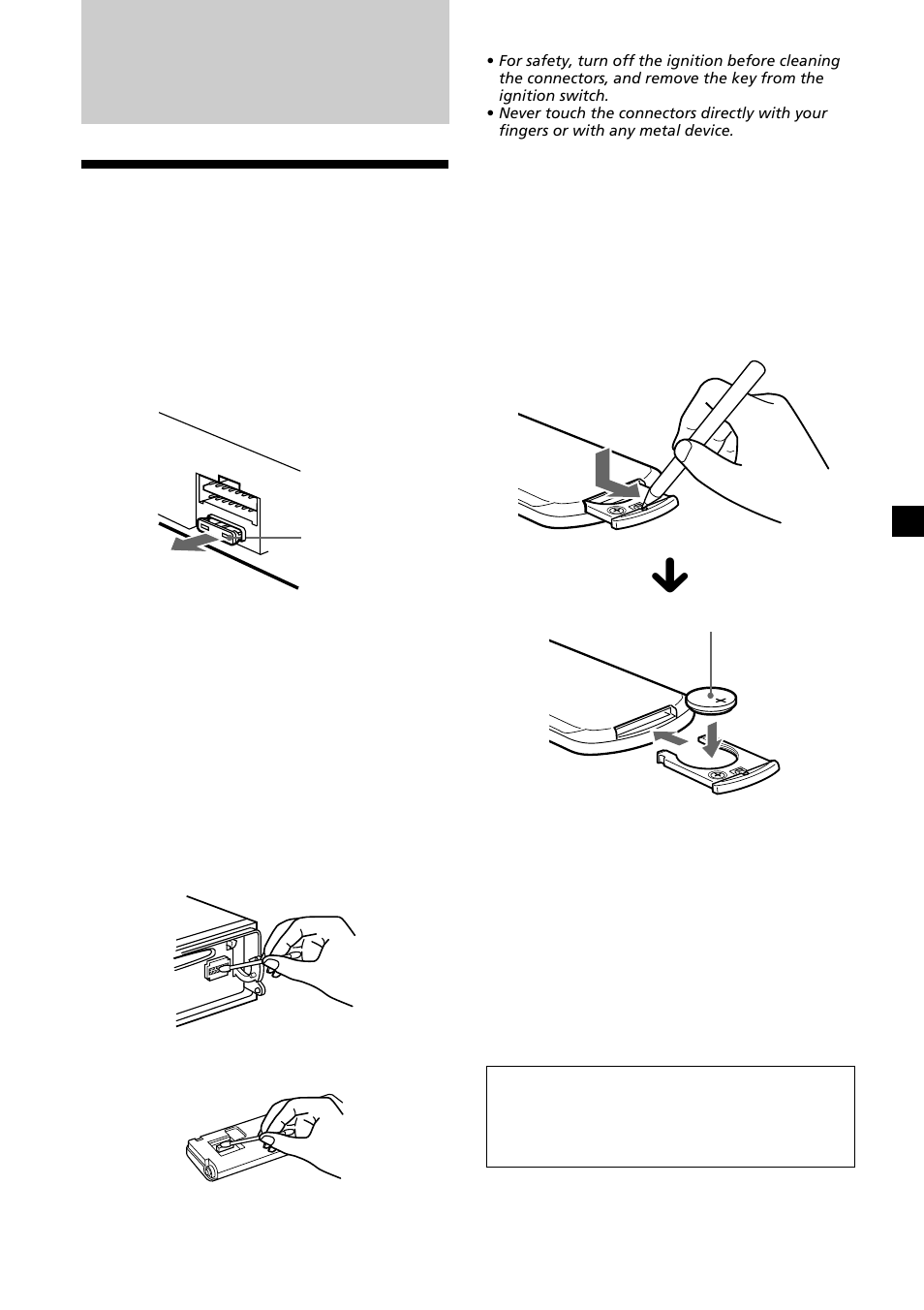 Additional information, Maintenance | Sony Ericsson CDX-CA690X User Manual | Page 23 / 80