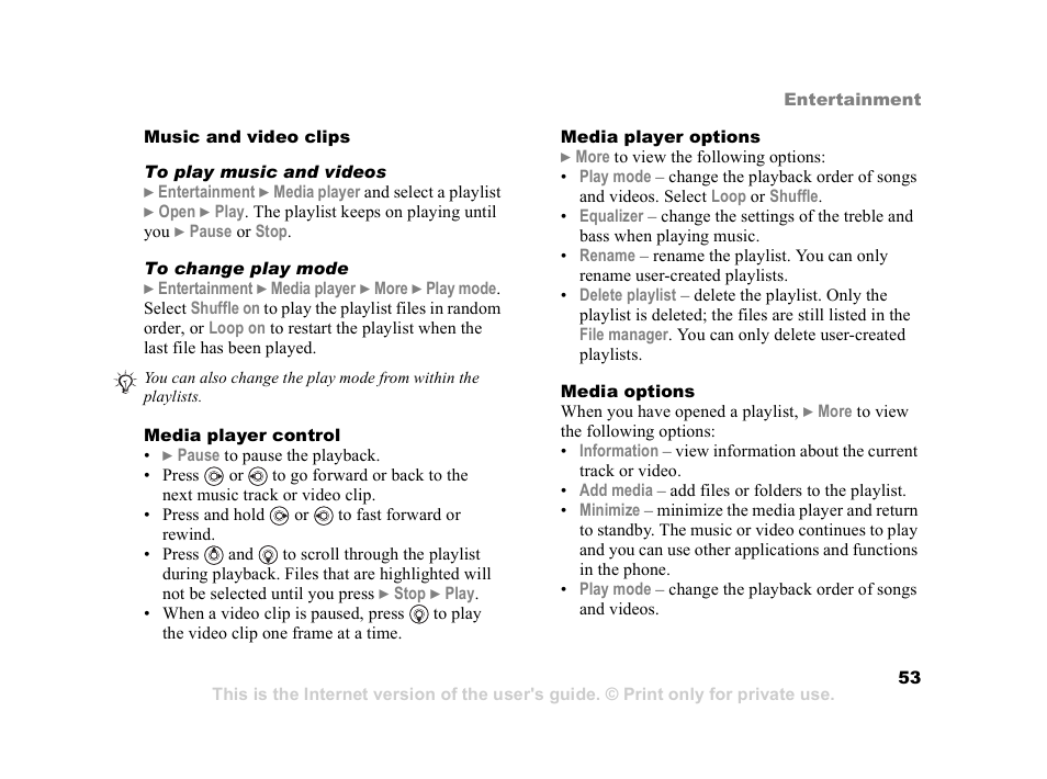 Sony Ericsson K608i User Manual | Page 53 / 99