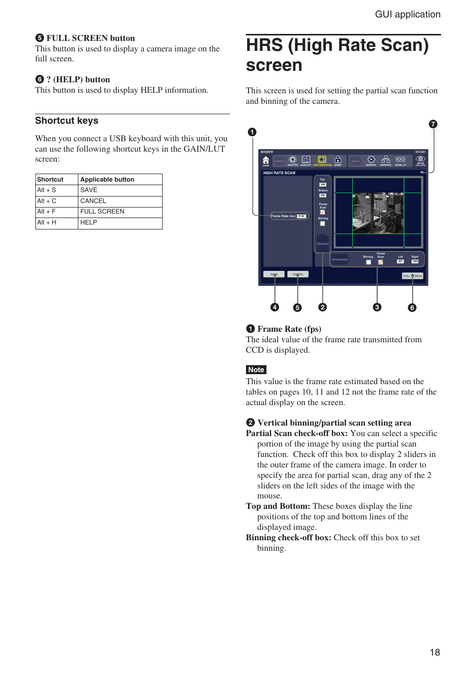 Hrs (high rate scan) screen | Sony Ericsson XCI-V3 User Manual | Page 18 / 37