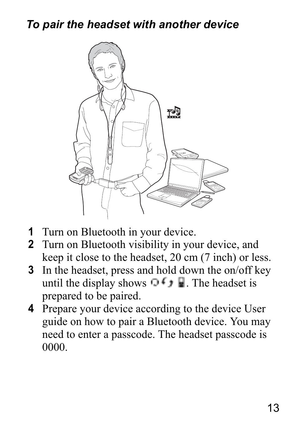 Sony Ericsson HBH-DS980 User Manual | Page 13 / 80