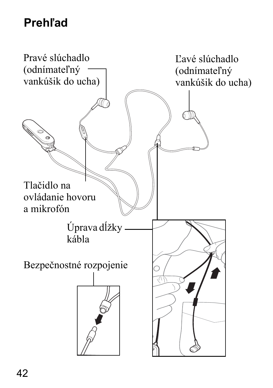 Prehľad | Sony Ericsson HBH-DS980 User Manual | Page 42 / 80