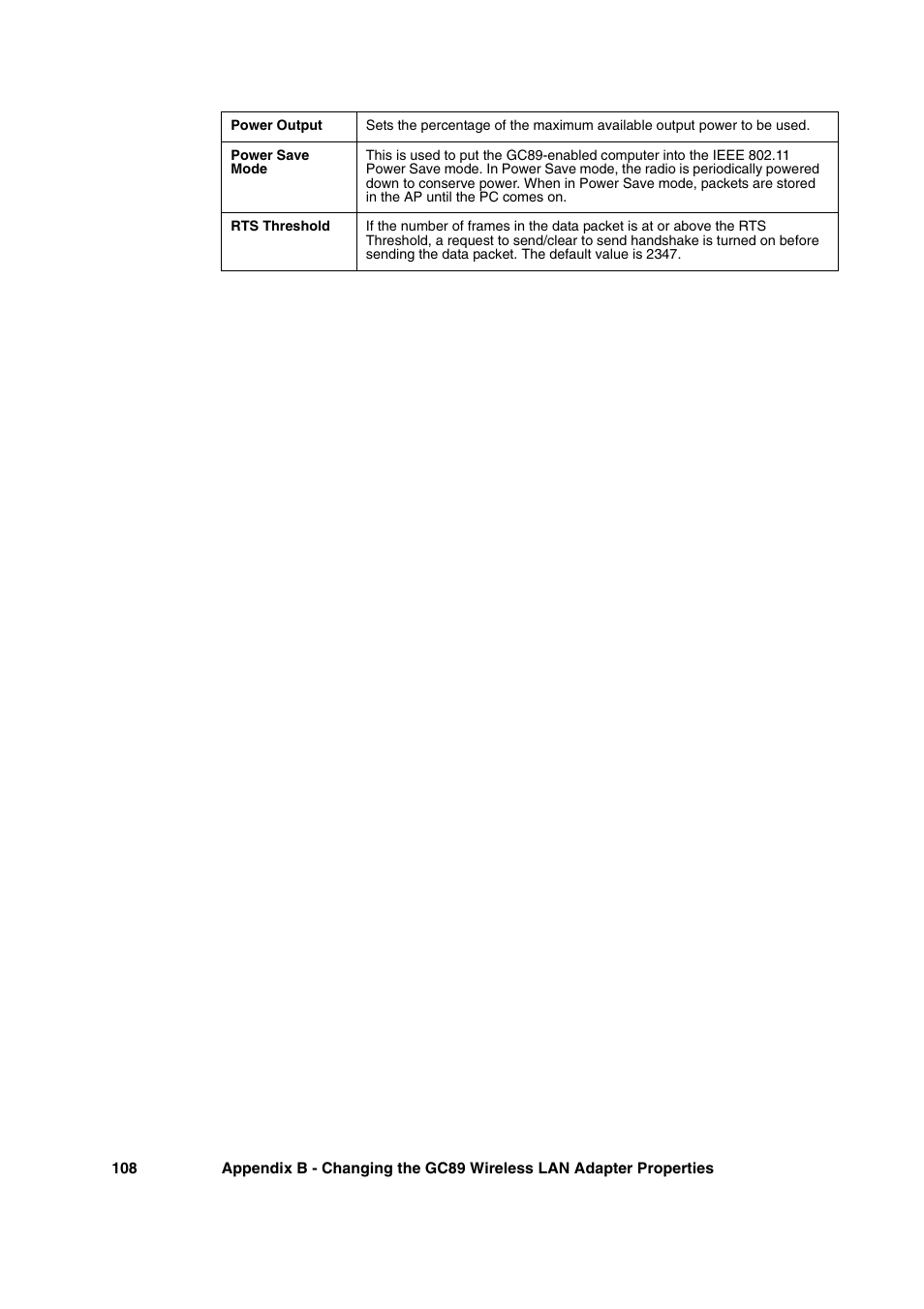 Sony Ericsson GC89 User Manual | Page 108 / 113