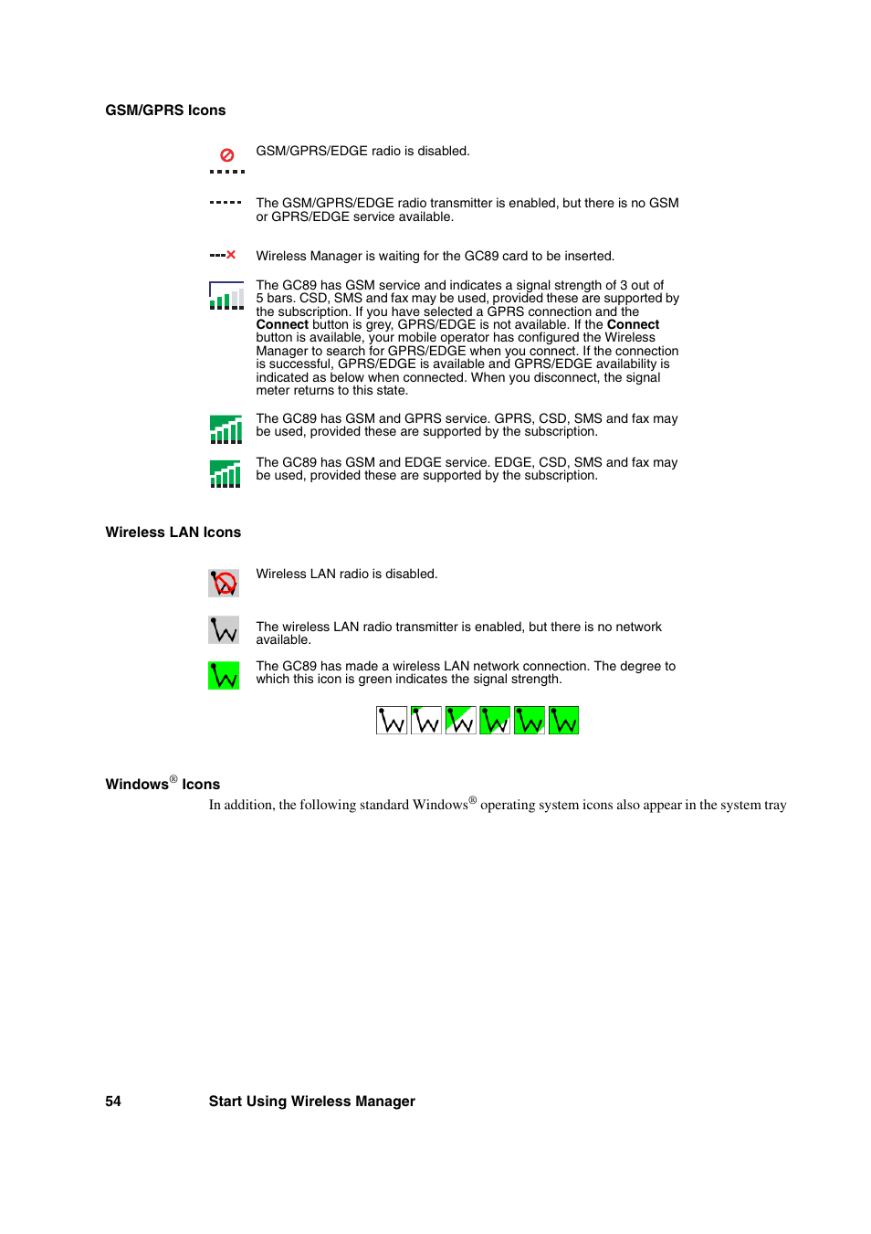 Sony Ericsson GC89 User Manual | Page 54 / 113