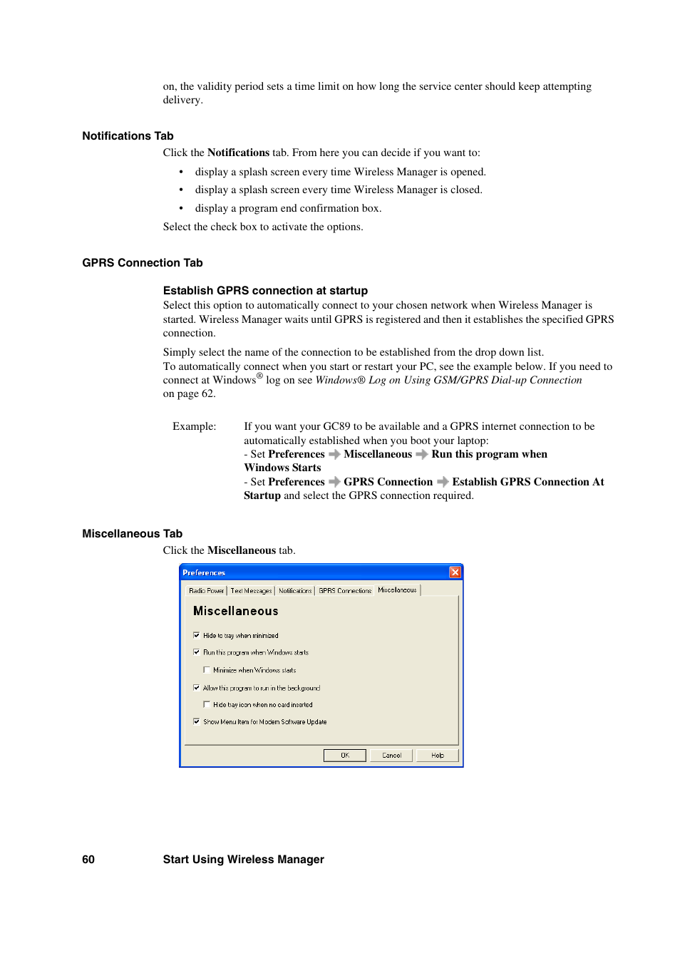 Sony Ericsson GC89 User Manual | Page 60 / 113