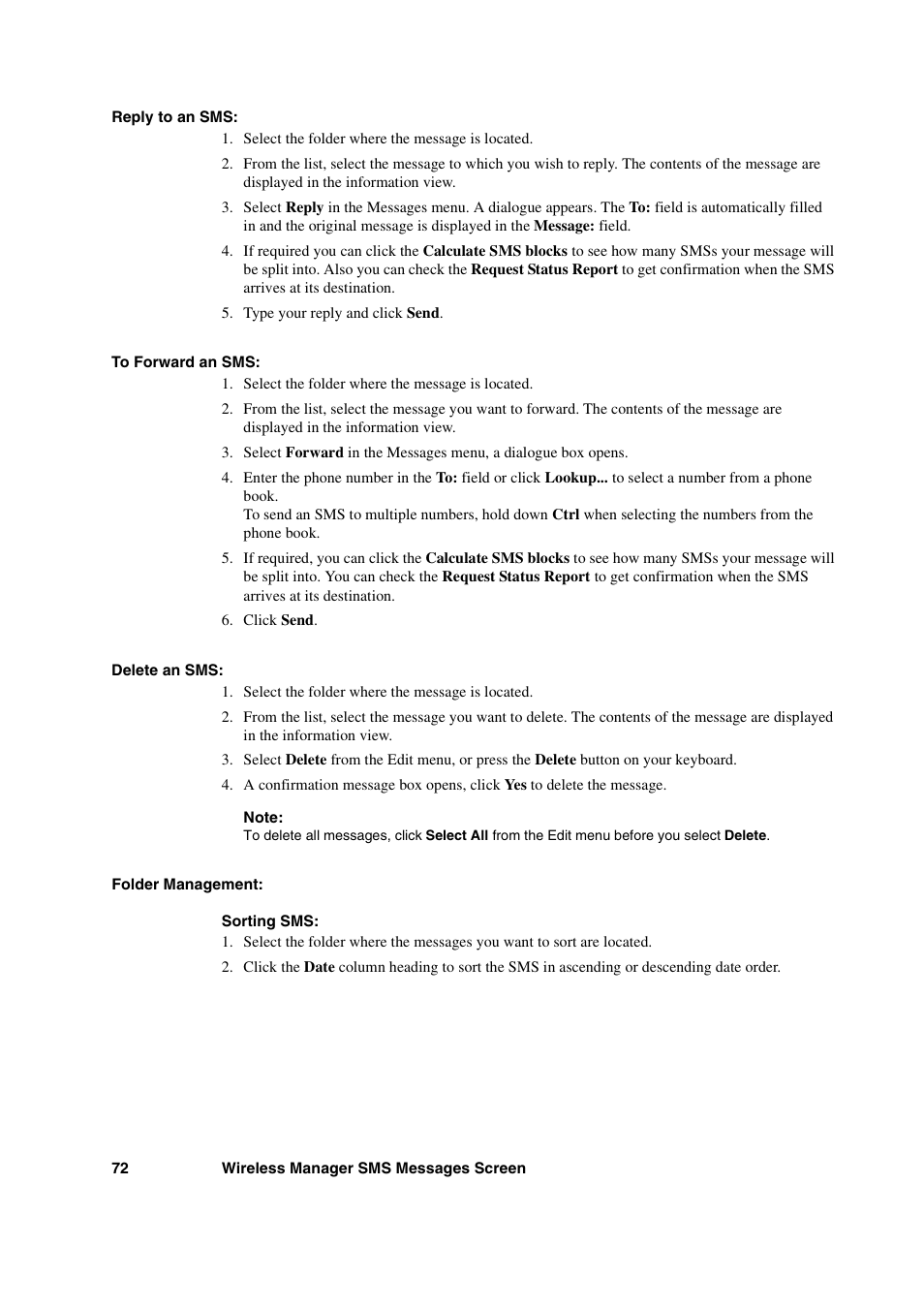 Sony Ericsson GC89 User Manual | Page 72 / 113