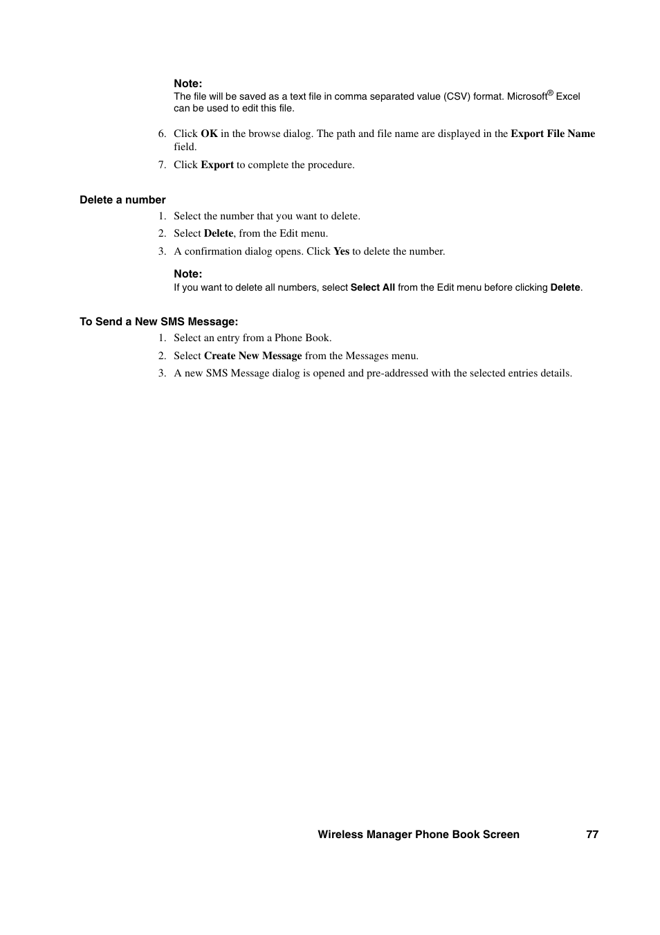 Sony Ericsson GC89 User Manual | Page 77 / 113