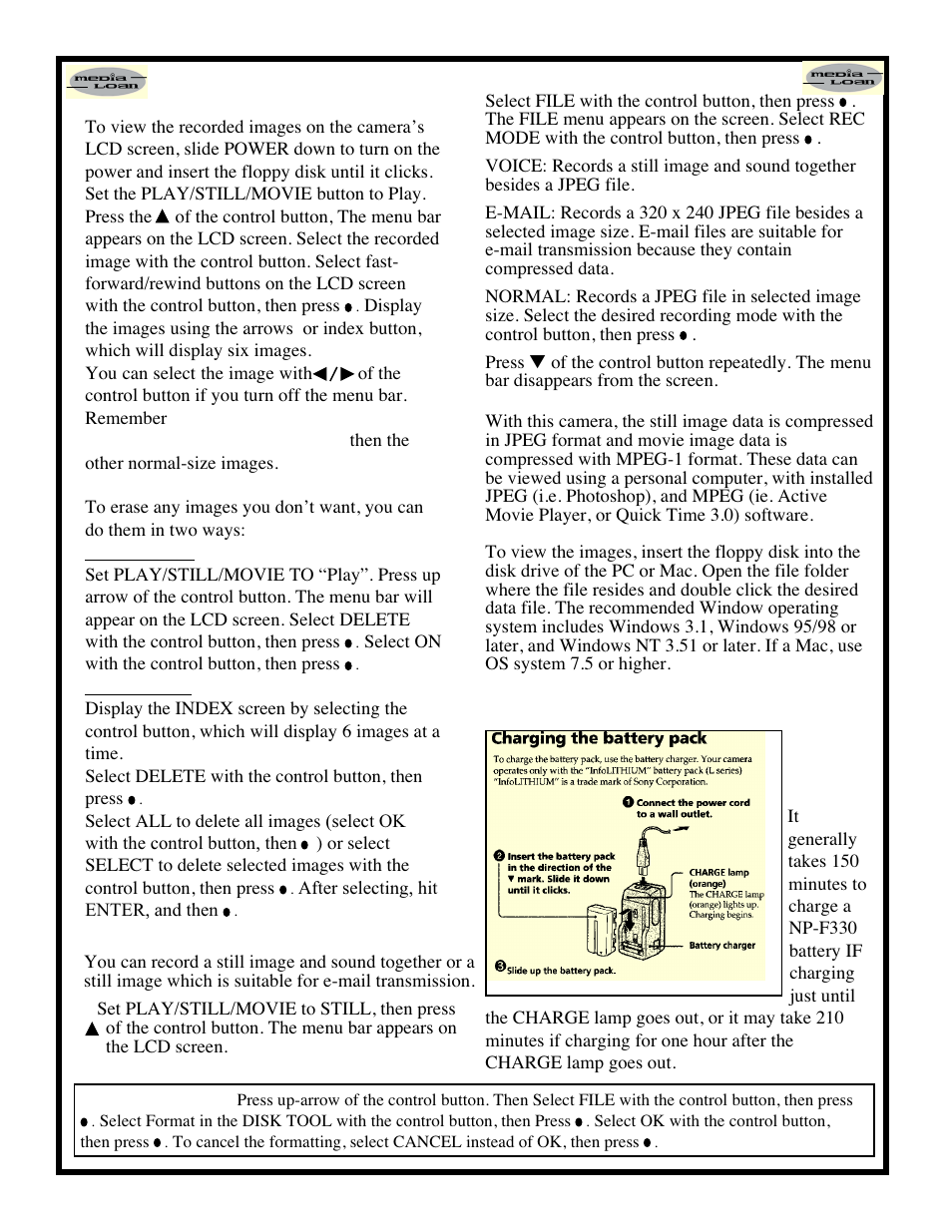 Sony Ericsson MVC-FD83 User Manual | Page 2 / 2