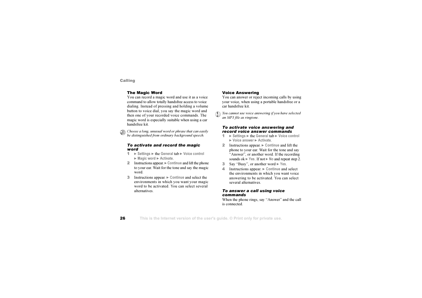 Sony Ericsson K 00I5 User Manual | Page 26 / 93