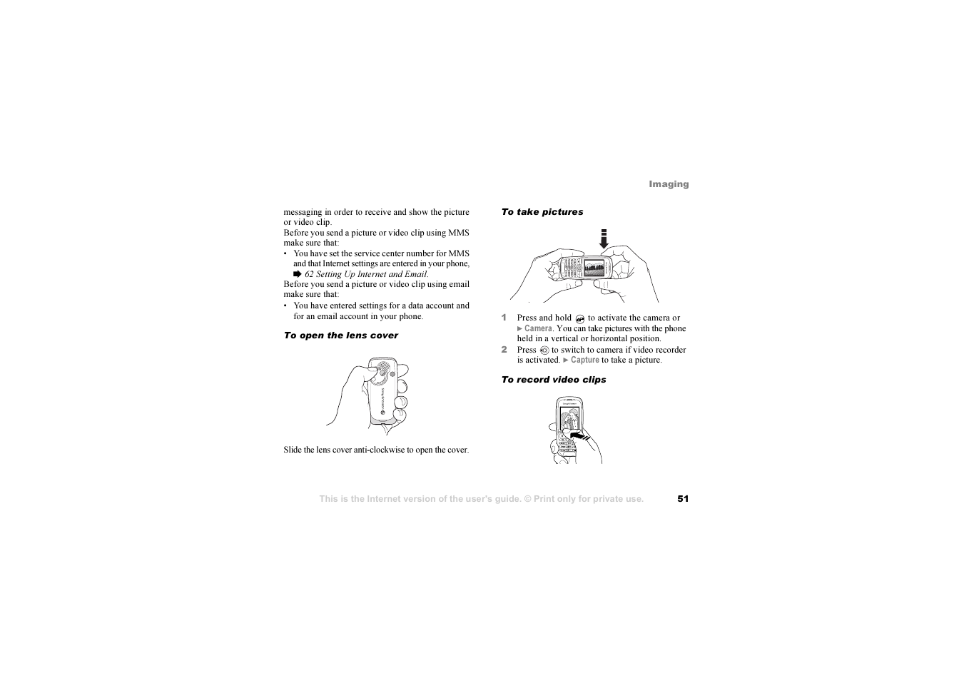 Sony Ericsson K 00I5 User Manual | Page 51 / 93