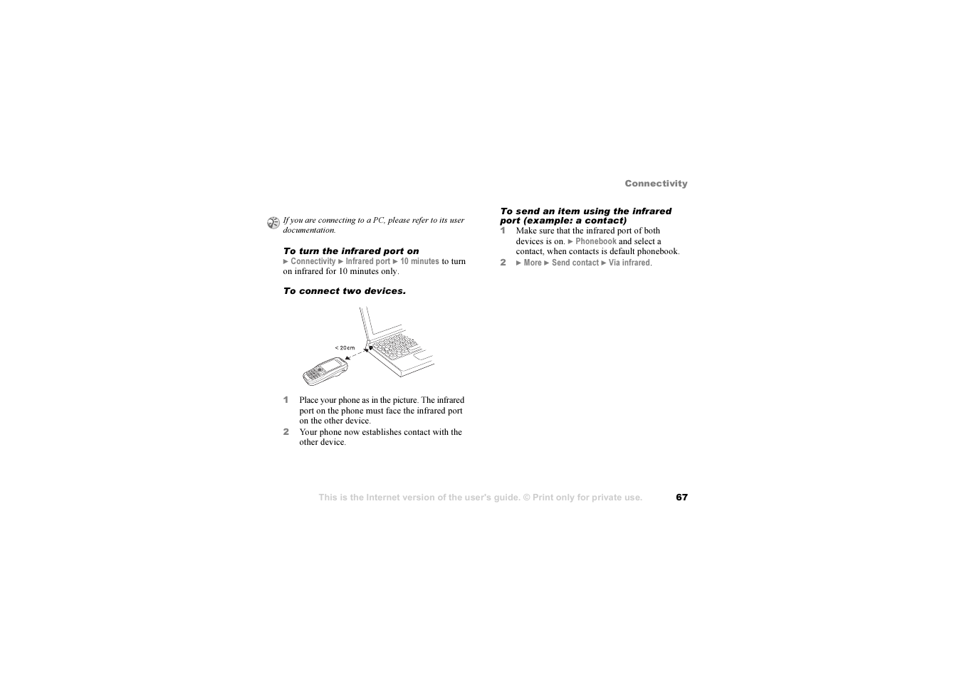 Sony Ericsson K 00I5 User Manual | Page 67 / 93