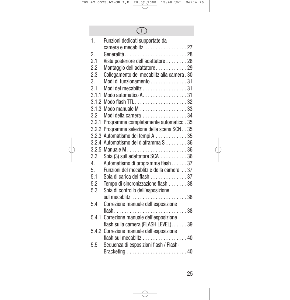 Sony Ericsson SCA 3602 M4 User Manual | Page 25 / 76