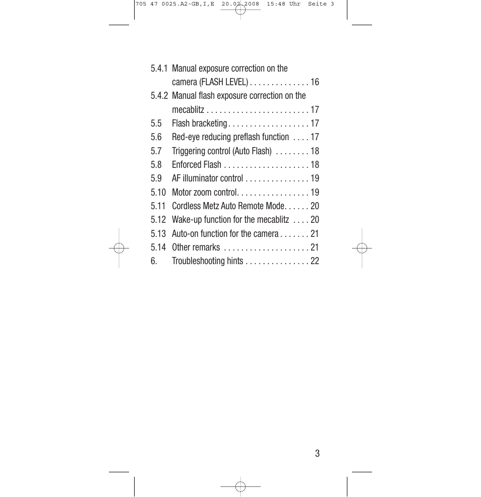 Sony Ericsson SCA 3602 M4 User Manual | Page 3 / 76