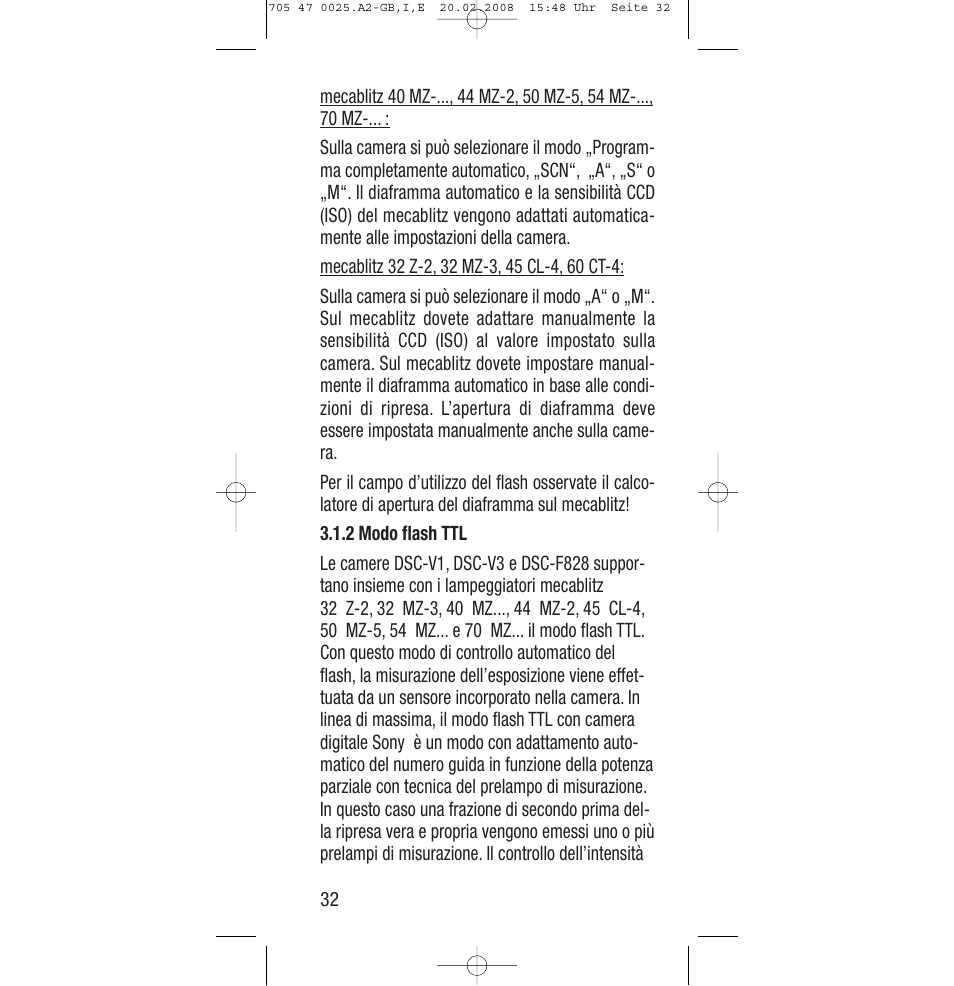 Sony Ericsson SCA 3602 M4 User Manual | Page 32 / 76