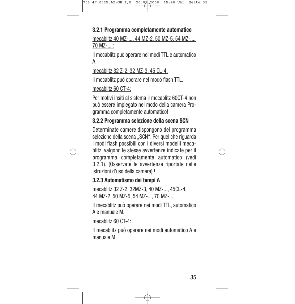 Sony Ericsson SCA 3602 M4 User Manual | Page 35 / 76