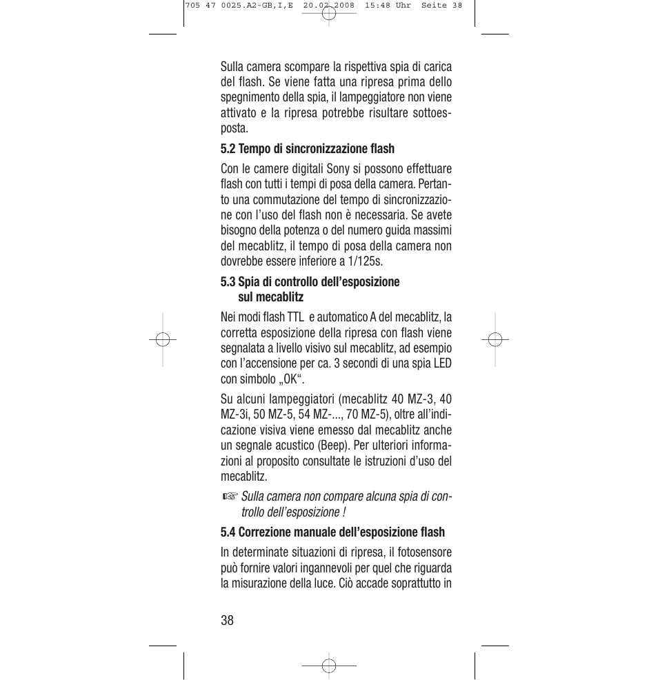 Sony Ericsson SCA 3602 M4 User Manual | Page 38 / 76
