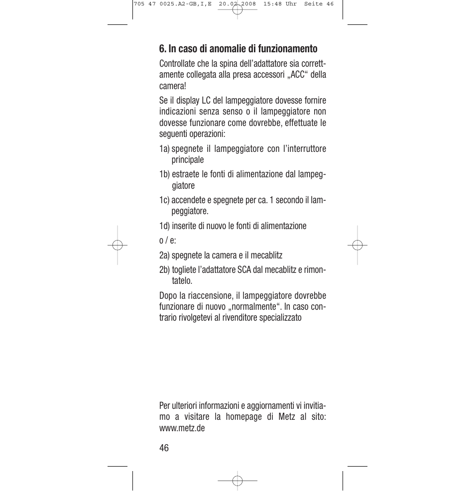 Sony Ericsson SCA 3602 M4 User Manual | Page 46 / 76