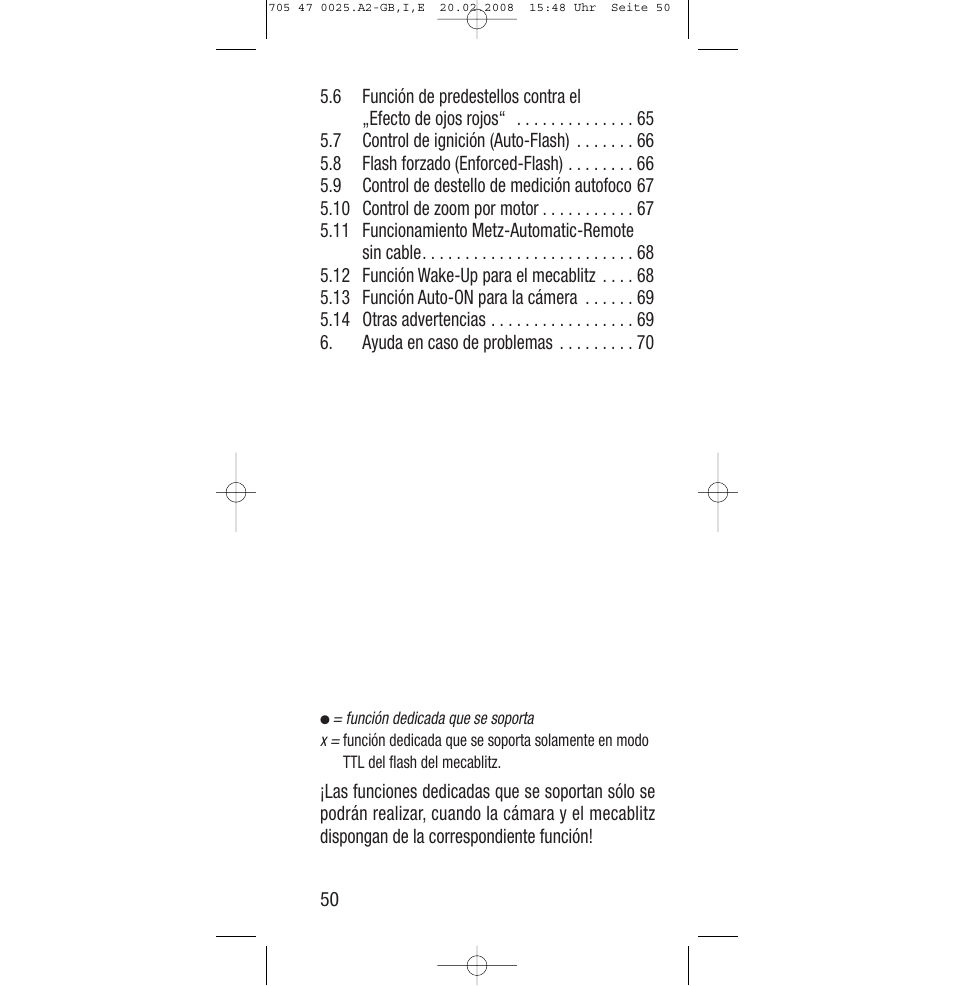Sony Ericsson SCA 3602 M4 User Manual | Page 50 / 76