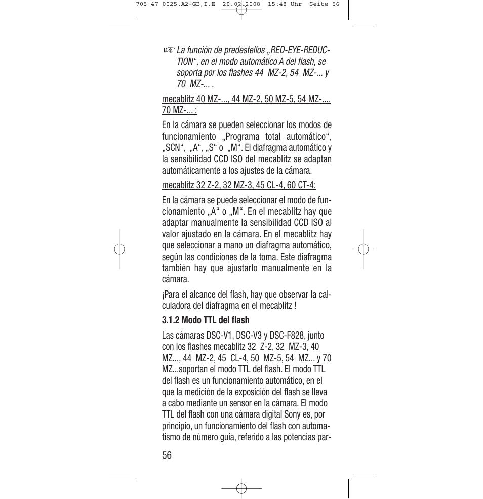 Sony Ericsson SCA 3602 M4 User Manual | Page 56 / 76