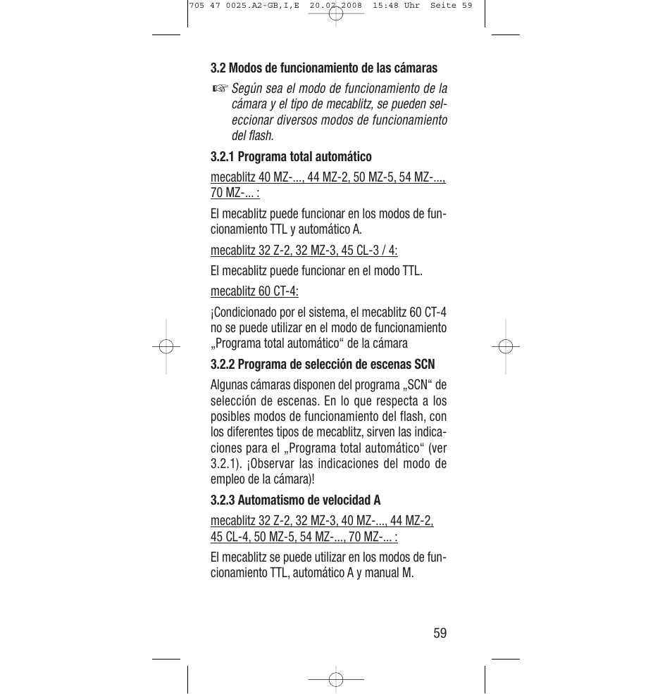 Sony Ericsson SCA 3602 M4 User Manual | Page 59 / 76