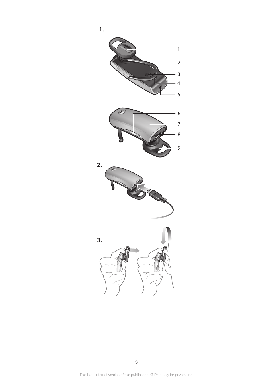 Sony Ericsson VH410 User Manual | Page 3 / 19