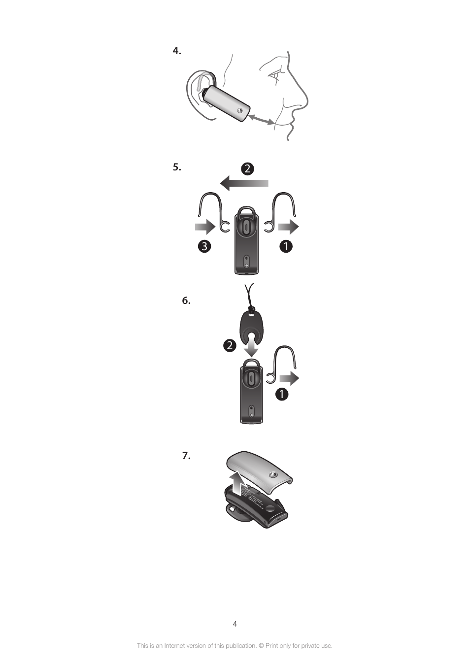 Sony Ericsson VH410 User Manual | Page 4 / 19